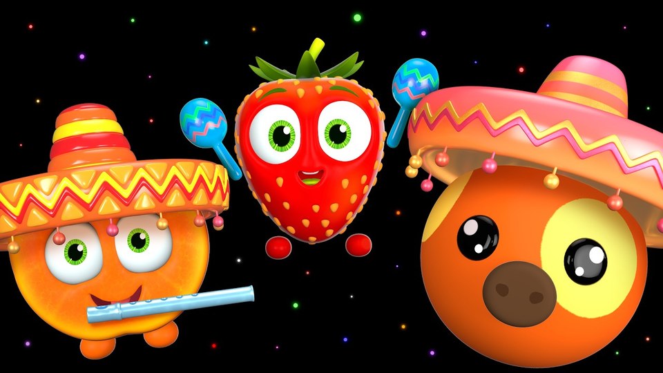 Cumbia Dance Party with cows and dancing cars