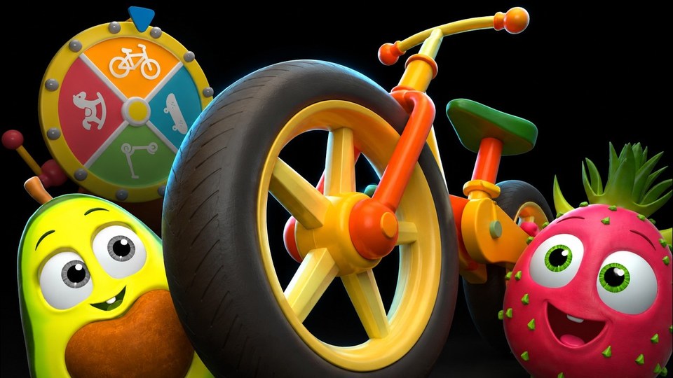 Spin the Wheel and Ride with Funky Fruits